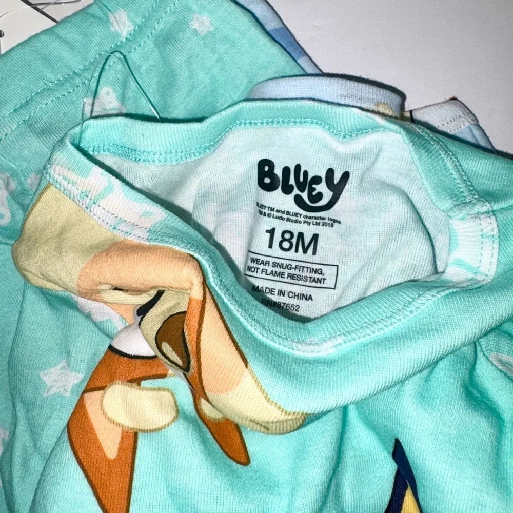 🐶🆕🐶 Bluey Pajama Sets For Kids~ Size 18M, 2 Complete Sets